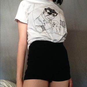 David bowie tribute graphic tee